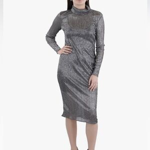 BCBG Metallic dress